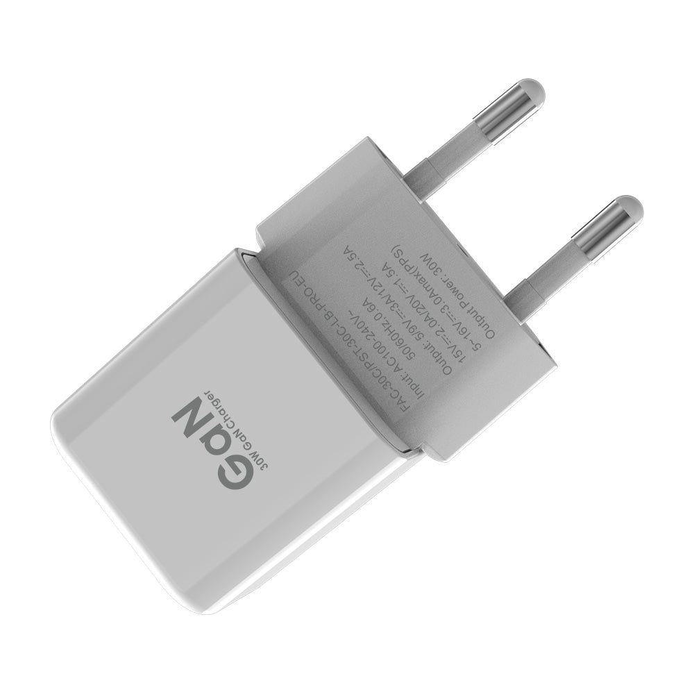 GAN 30W SMALLEST PD SUPER FAST CHARGER FAC 30C