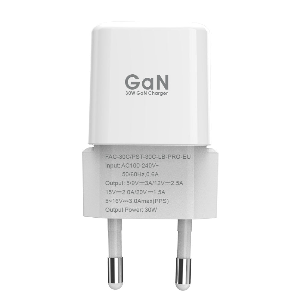 GAN 30W SMALLEST PD SUPER FAST CHARGER FAC 30C