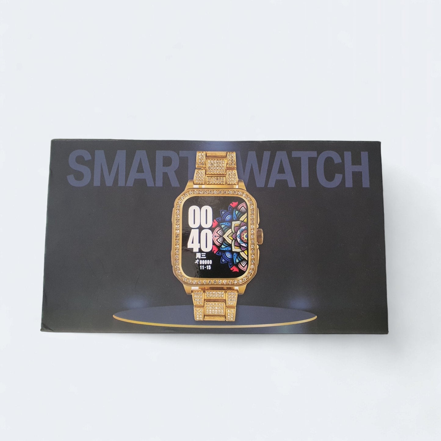 Luxury Meets Technology:Golden Smartwatch (Super Amoled)