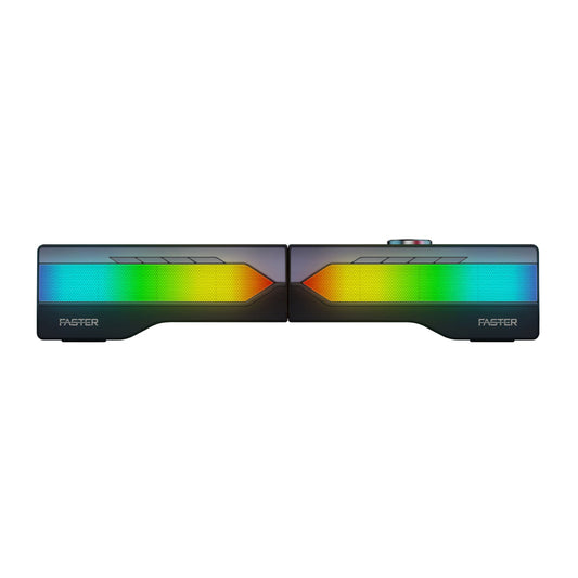 FASTER G2000 RGB LIGHTING DUAL GAMING WIRELESS SPEAKER BLUETOOTH