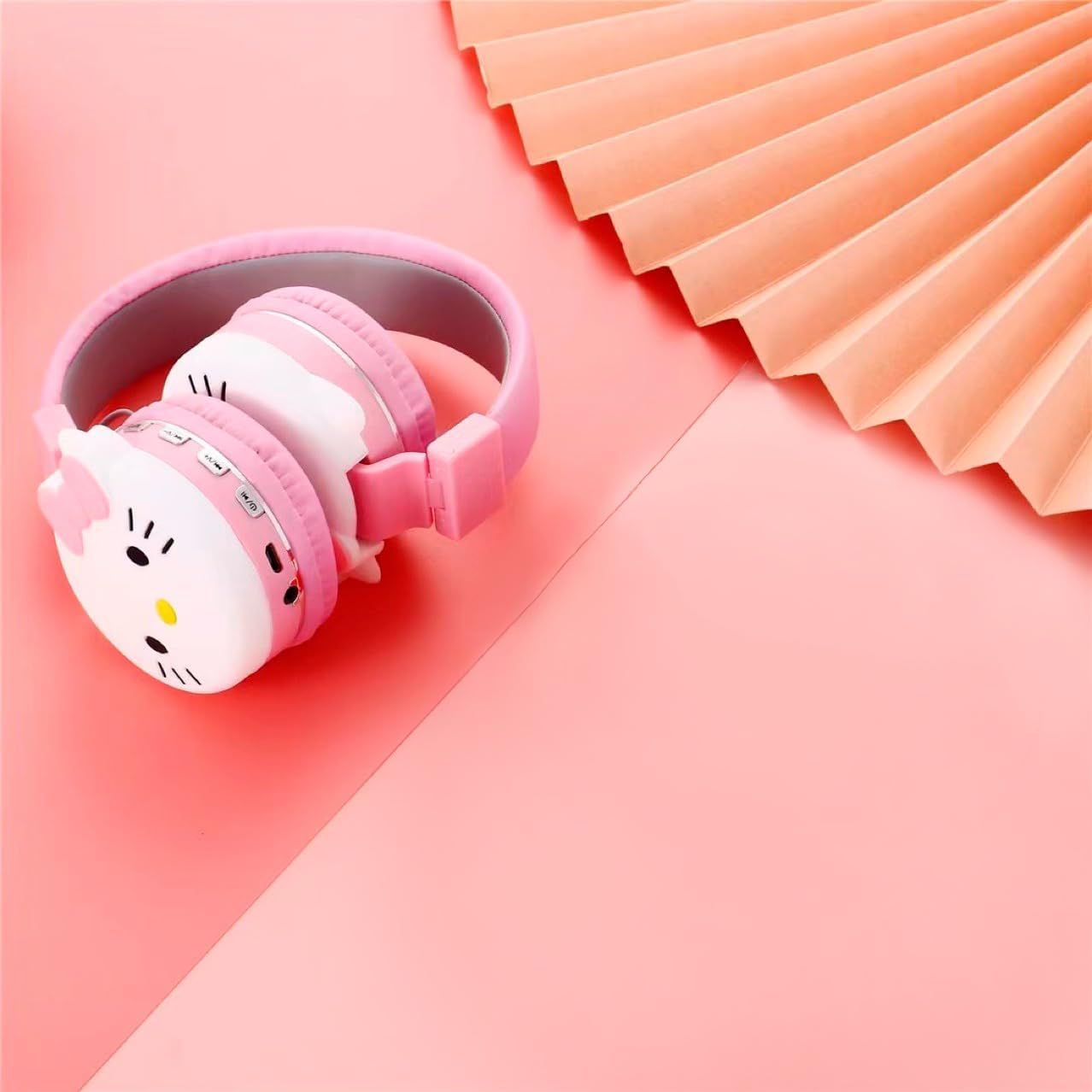 KR-9900 Cartoon Style Stereo Wireless Headphones – Fun, High-Quality Sound!