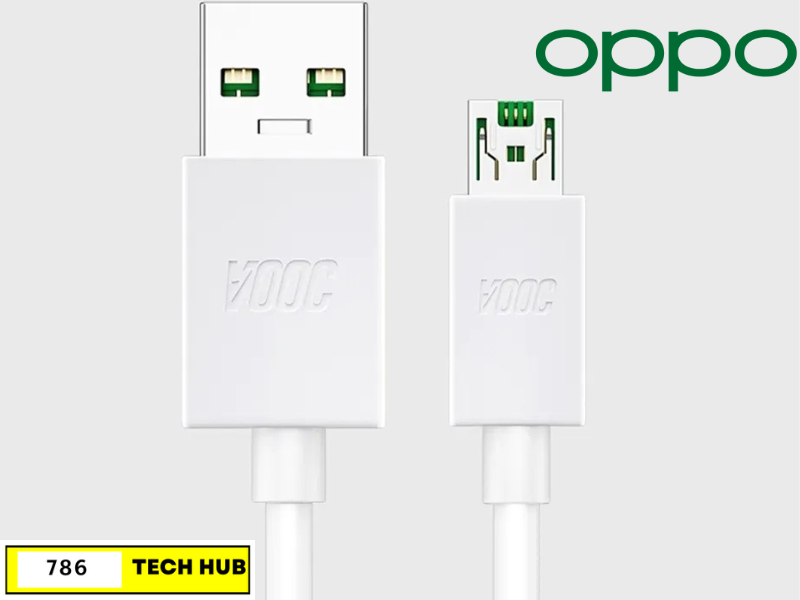 Original High-Speed Type B USB Cable Vivo, Oppo, Realme, Techno, and Infinix