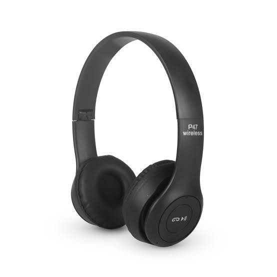 P47 Wireless Bluetooth Headphones – High-Quality Sound & Comfort on the Go