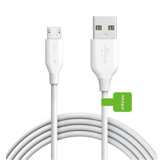 Original High-Speed Type B USB Cable Vivo, Oppo, Realme, Techno, and Infinix