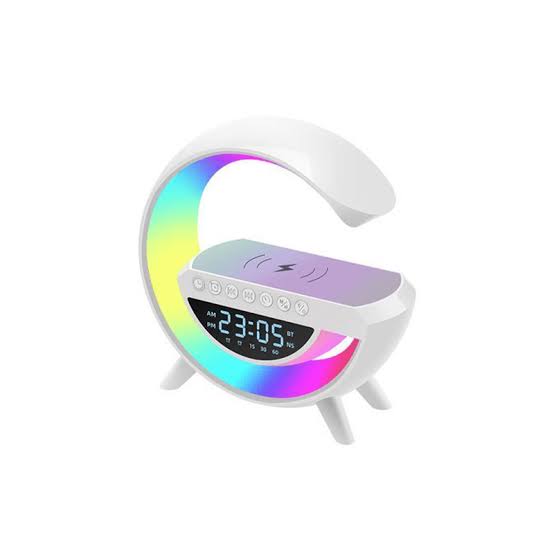 BT-3401 Wireless Speaker with Multi-Color Lights and Wireless Charging