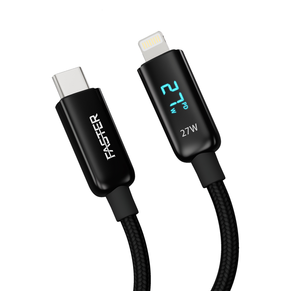 FASTER 27W USB-C TO LIGHTNINGDIGITAL DATA CABLE