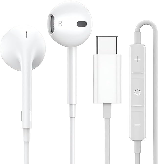 Original iPhone 15 Pro Max Type-C Earbuds with Mic