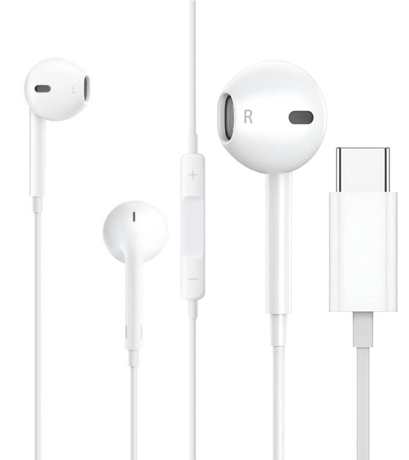 Original iPhone 15 Pro Max Type-C Earbuds with Mic